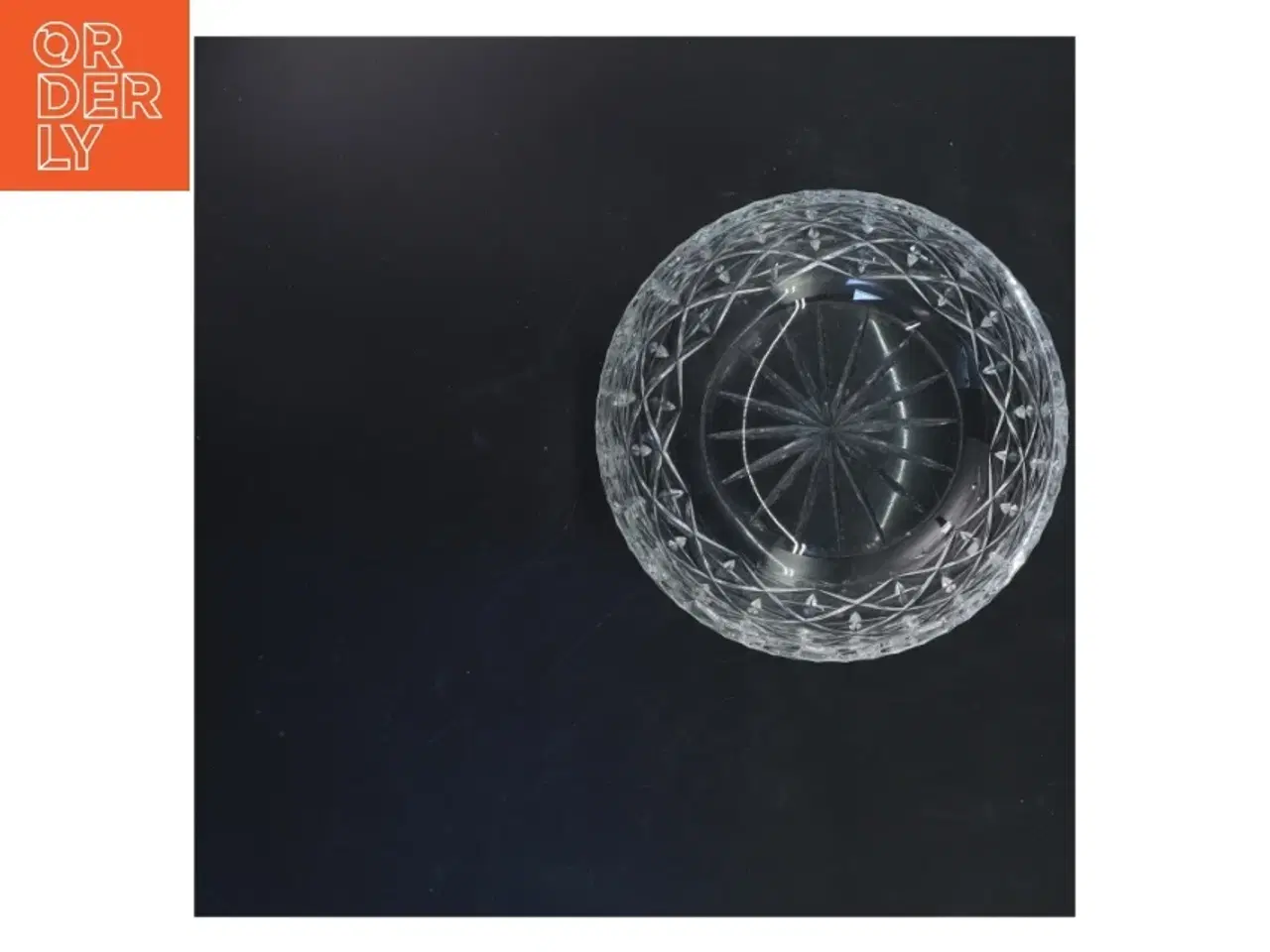 Billede 3 - Glas krystal skål (str. 9x20 cm)