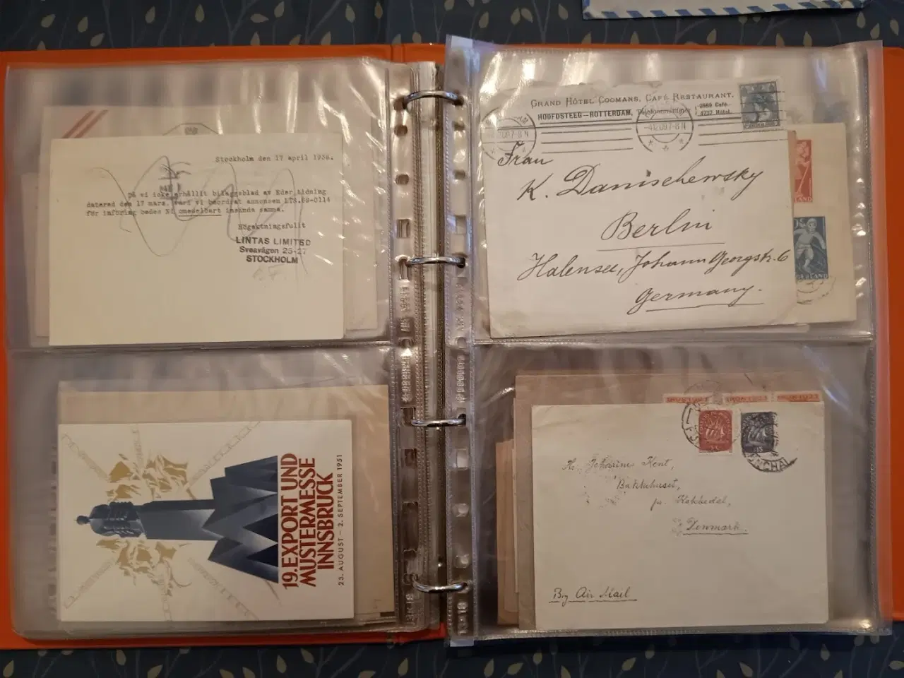 Billede 13 - Mappe med gamle breve