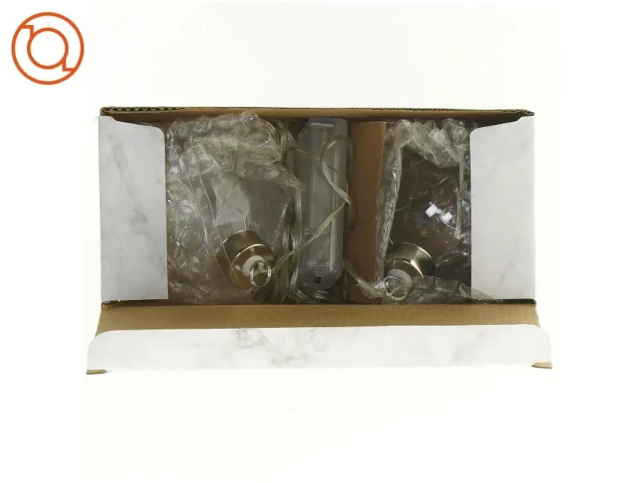 Billede 5 - Lyskugler i glas fra Imerco (str. 8 cm)