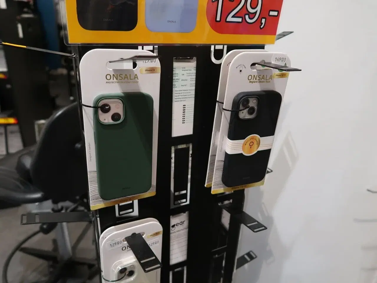 Billede 9 - Stativ med mobilcovers ONSALA, samt skærmbeskyttelse