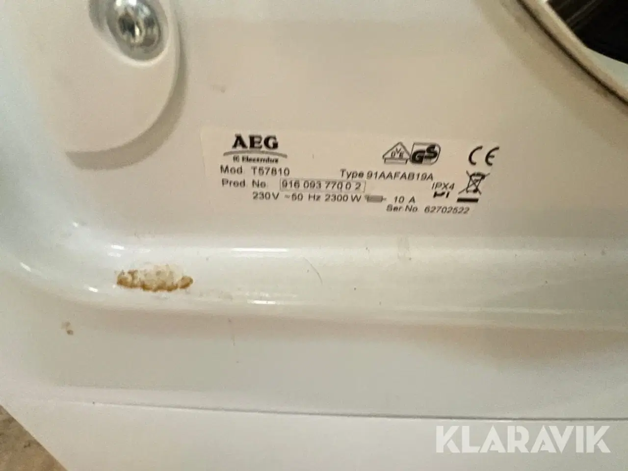 Billede 7 - Tørretumbler AEG T57810