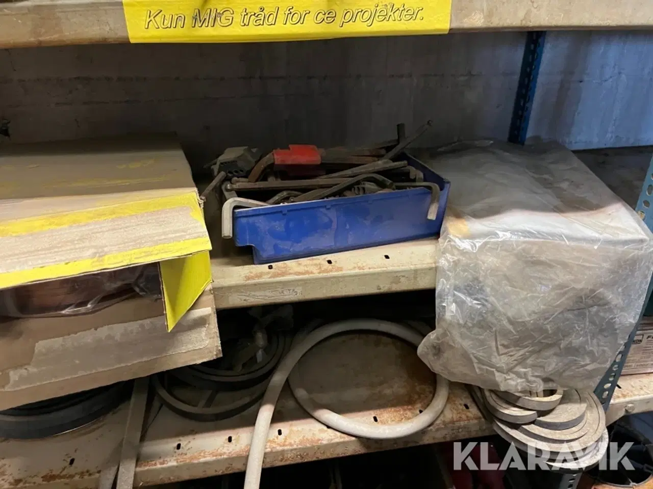 Billede 7 - Blandet lot Svejsetråd, slanger, trykmålere