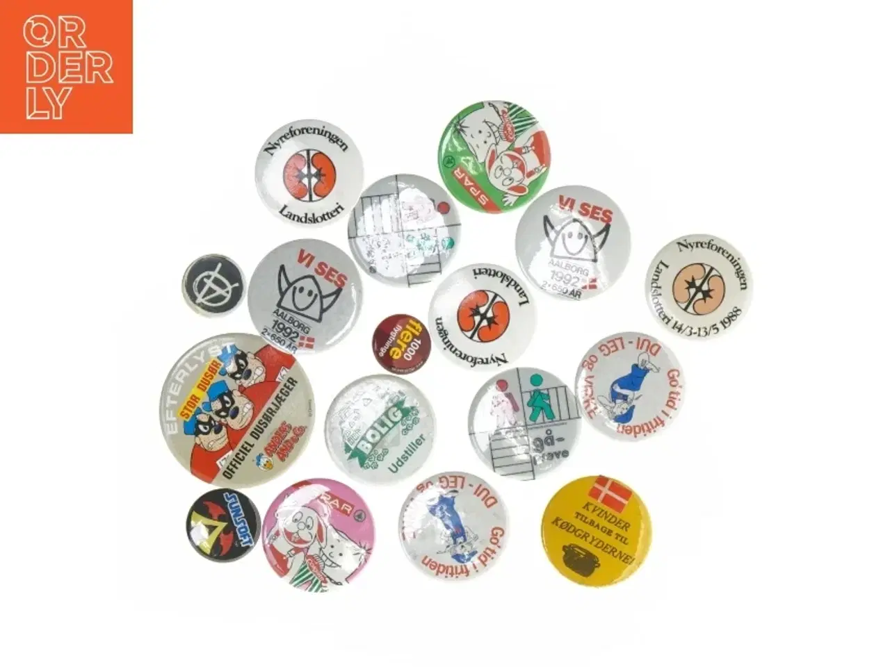 Billede 1 - Samling af batches (str. Ø 3 cm til ø, 7,5 cm)