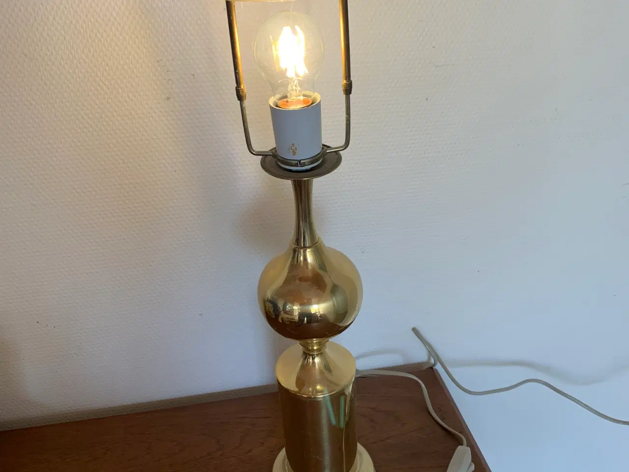 Billede 2 - Messing bordlampe