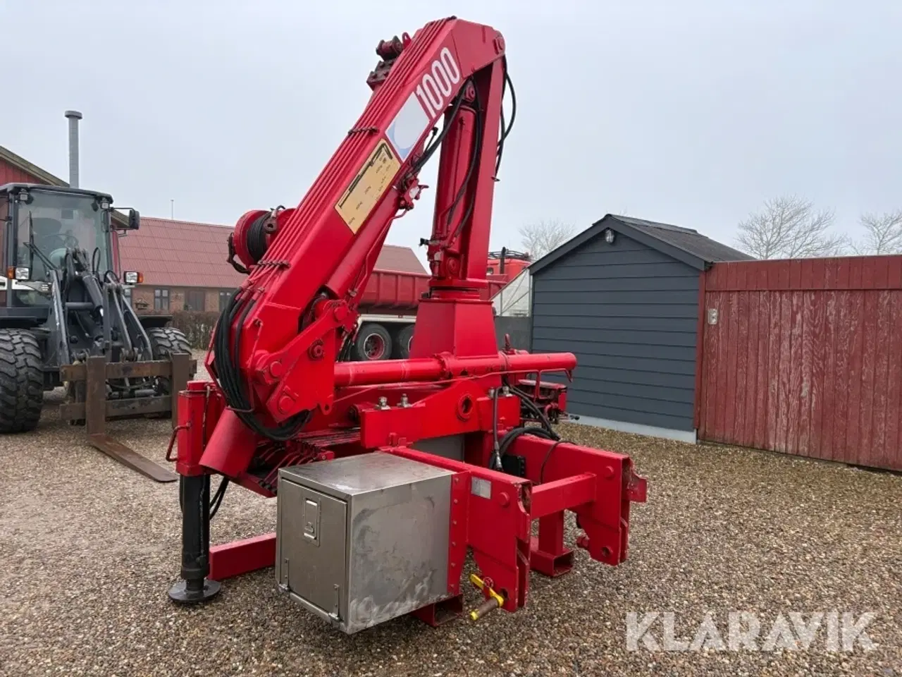 Billede 1 - Kran HMF 1000K2 med spil