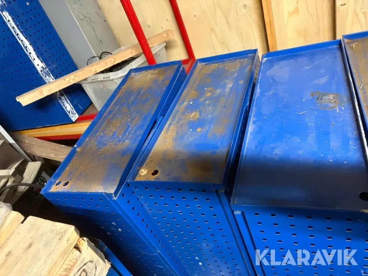 Billede 6 - Værkstedsskab 4 styk.