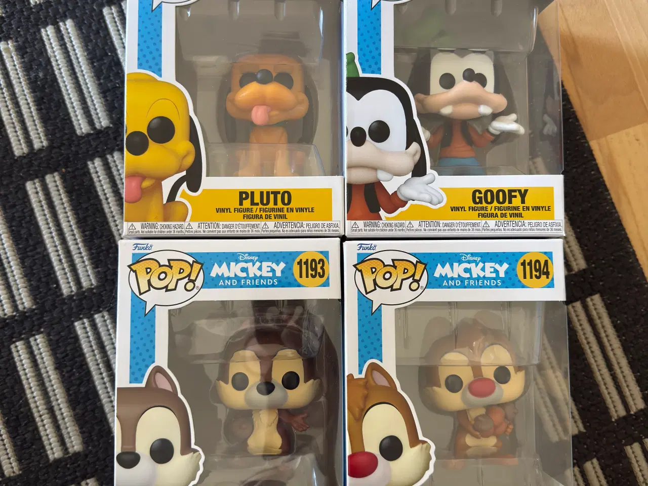 Billede 1 - Funko Pop Pluto, Goofy, Chip & Chap