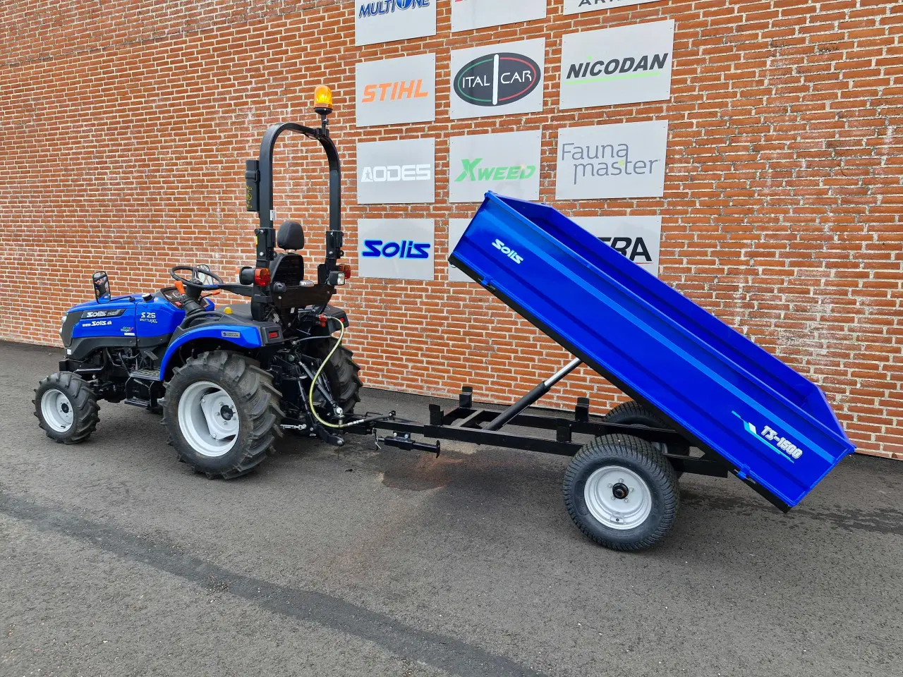 Billede 2 - Ny Solis 26 ShuttleXL 9+9 Traktor + DEMO vogn