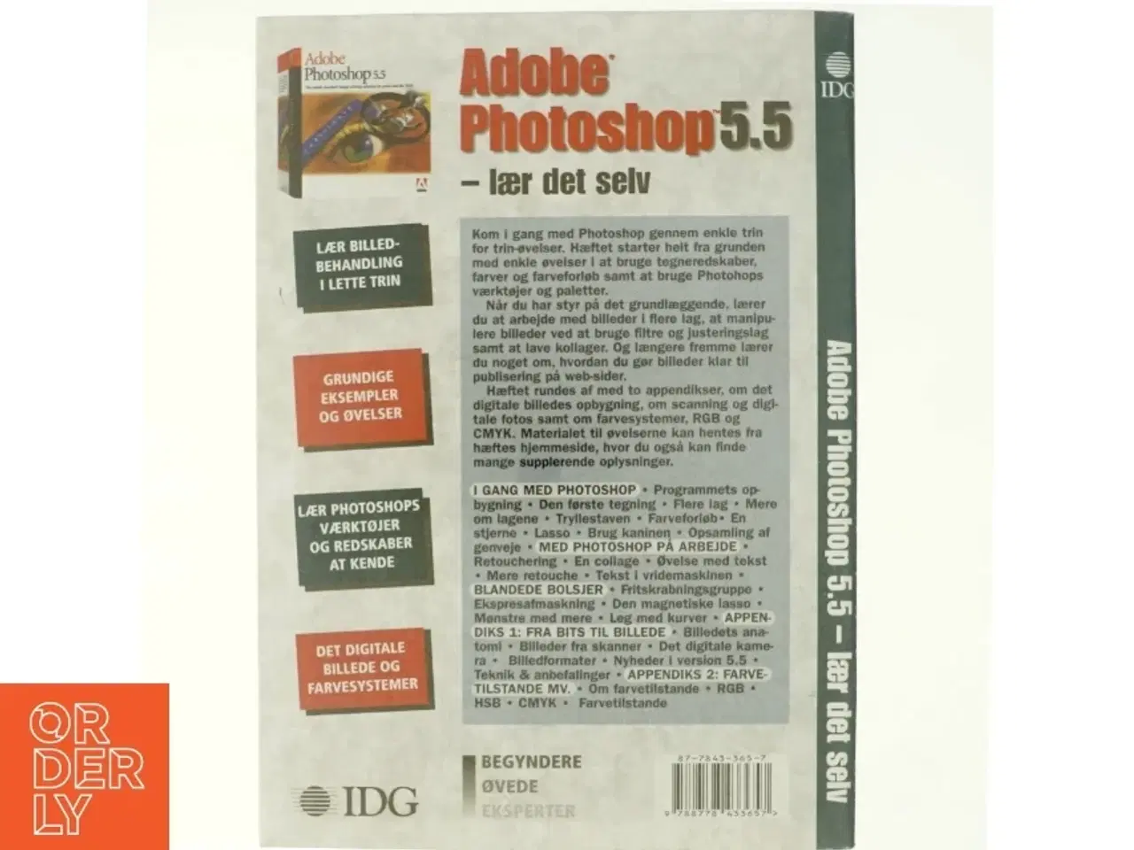 Billede 3 - Adobe Photoshop 5.5 : lær det selv (Bog)