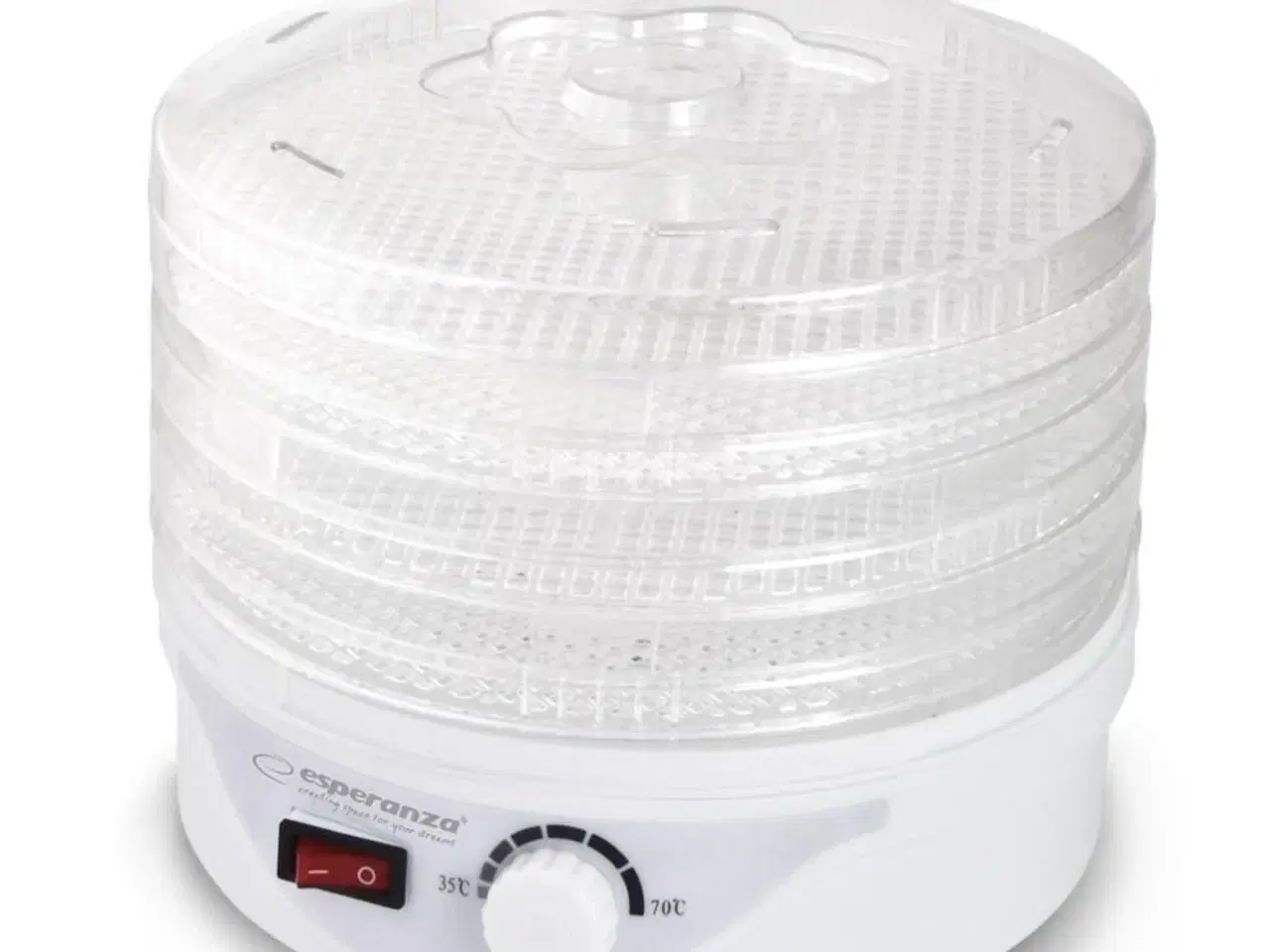 Billede 5 - Fødevaredeshydrator - Esperanza EKD003, transparent/hvid, 250 W