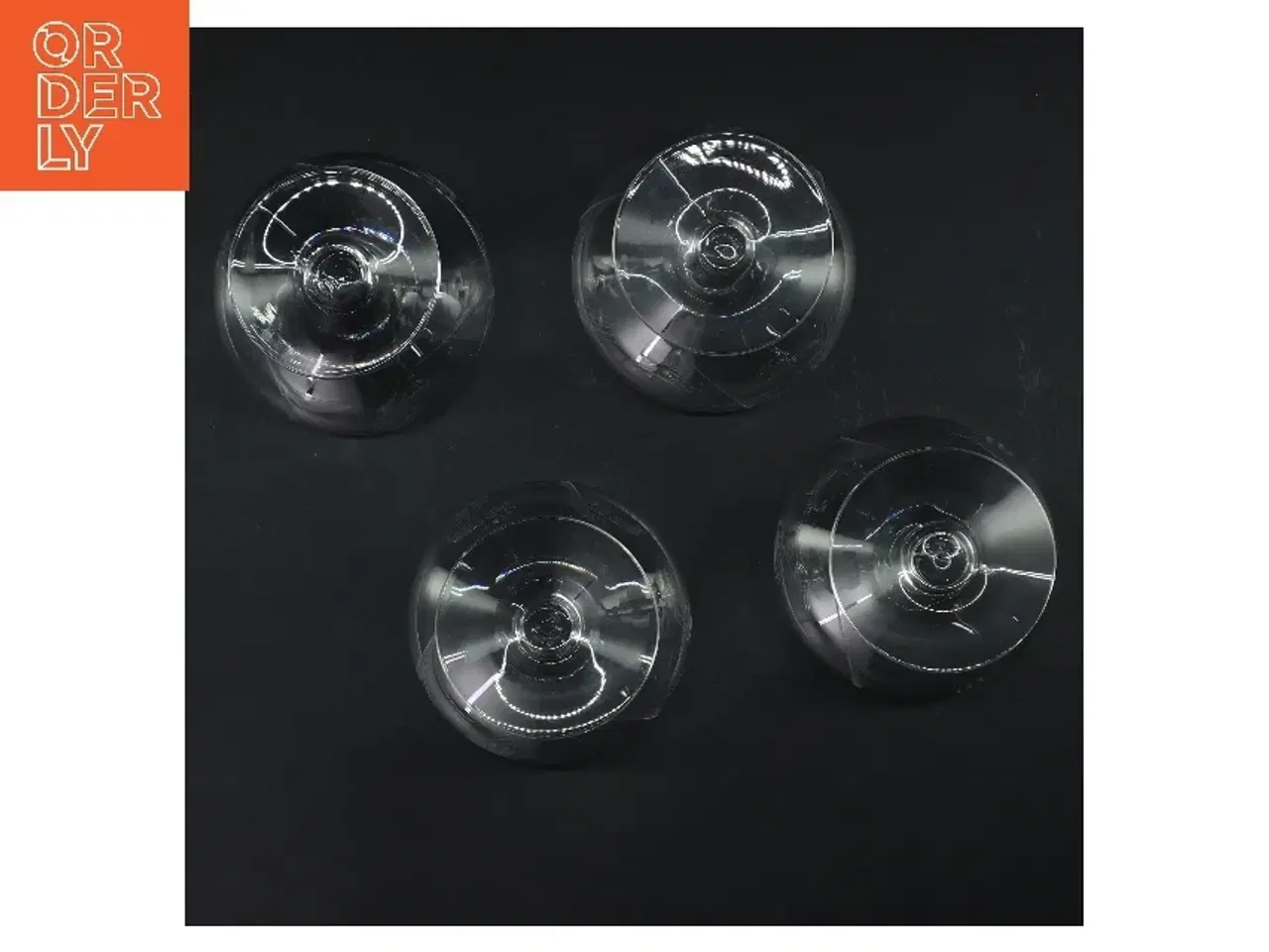 Billede 2 - Bygholm 4 champagneglas (str. 4 stk Ø 9 cm længde 9 cm)