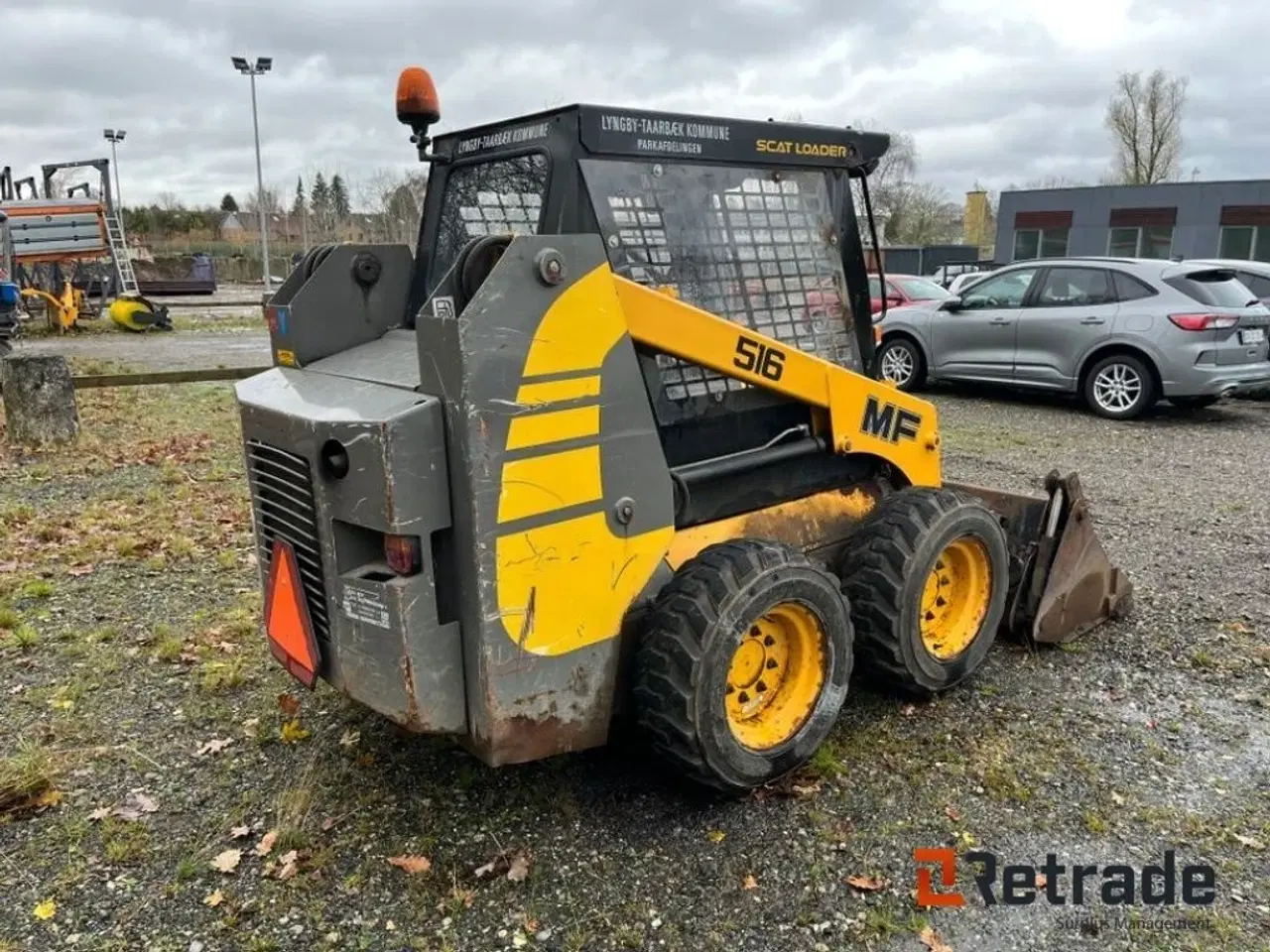 Billede 5 - MF 516 Skid Loader