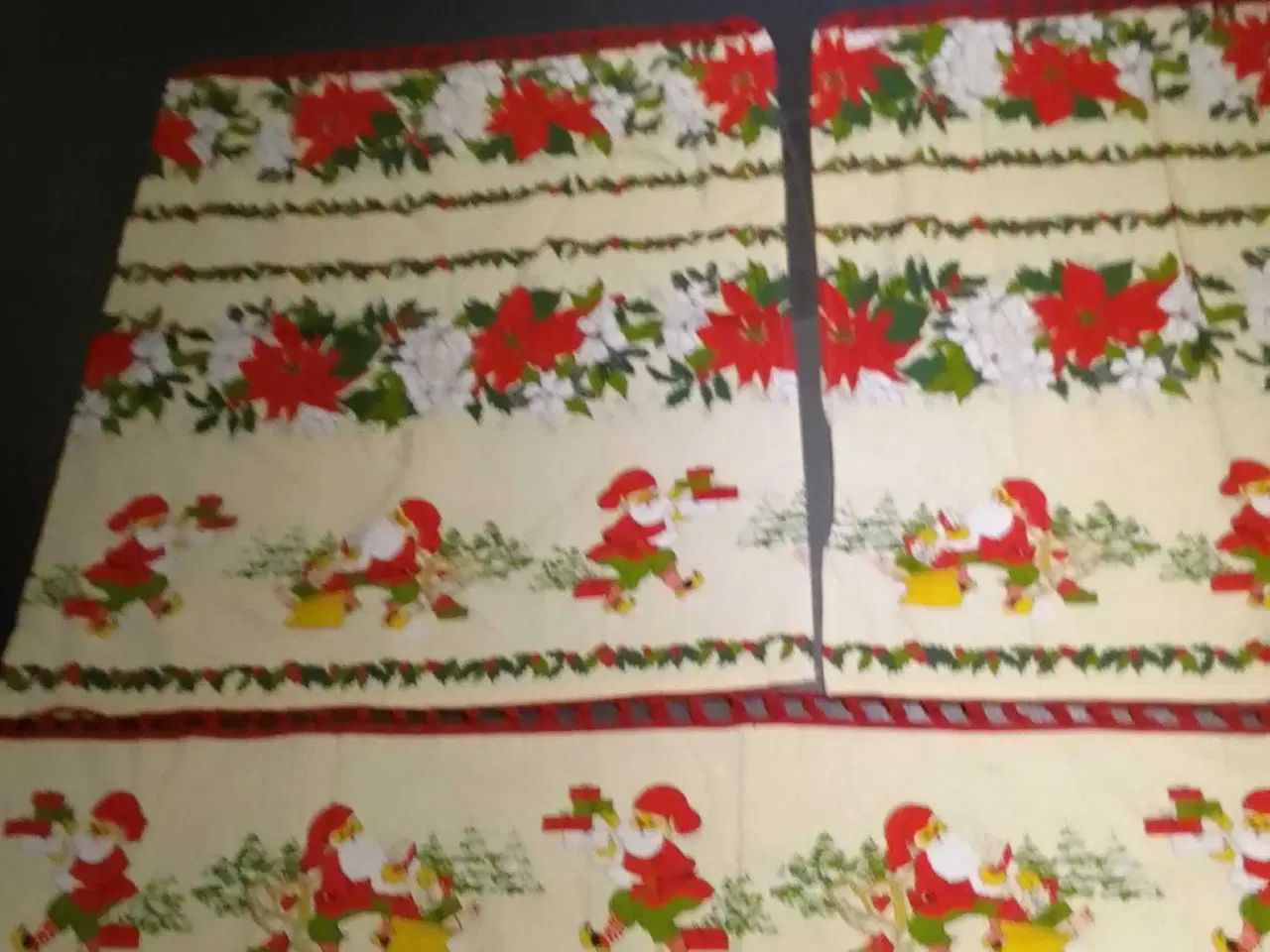 Billede 5 - Vintage julegardin fra 70 erne