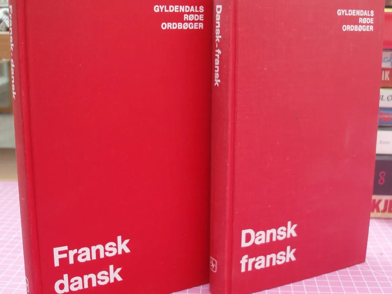 Billede 1 - Gyldendals Røde Ordbøger; Dansk-Fransk