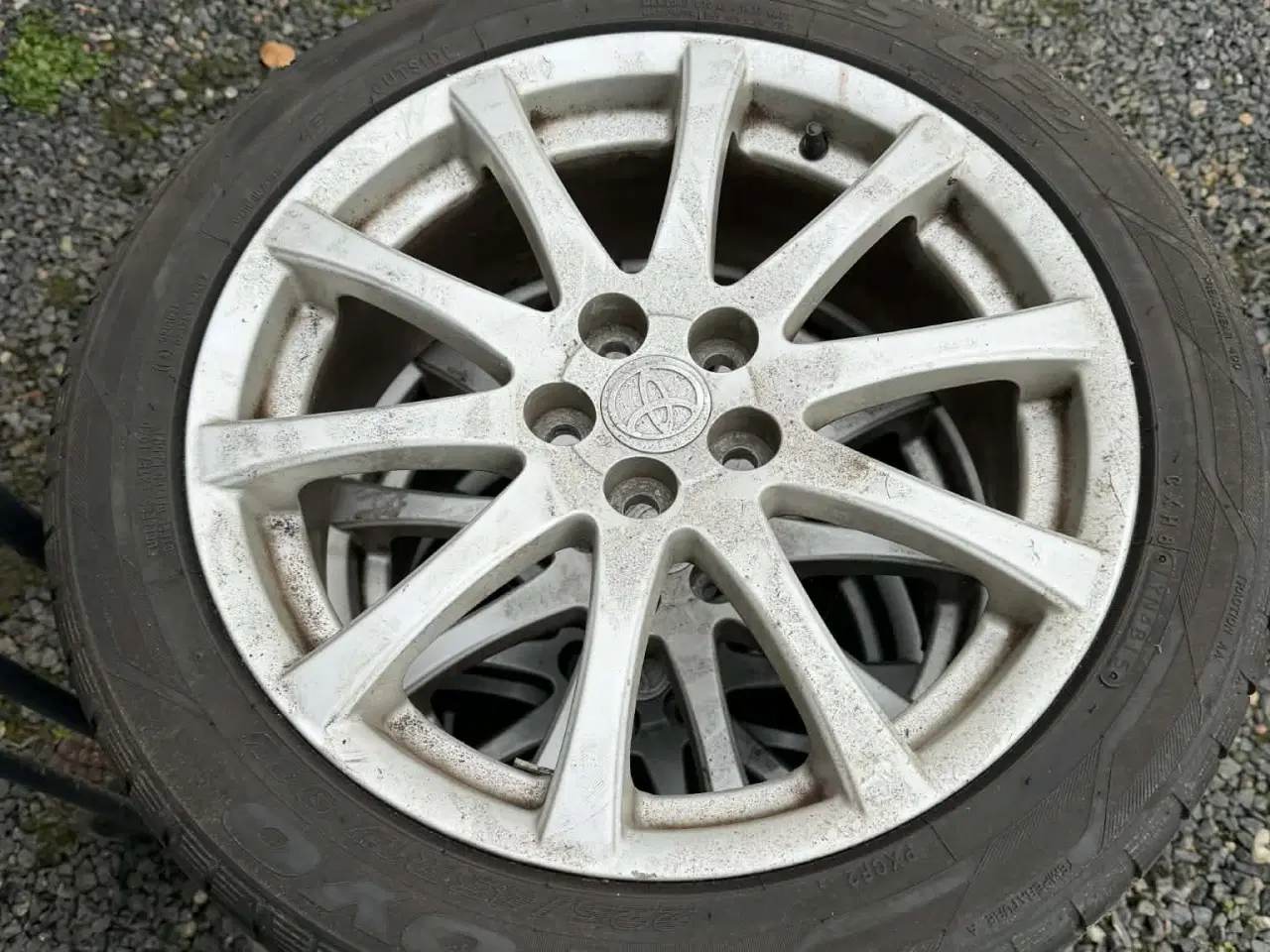 Billede 1 - 17" Alufælge Toyota med Toyo sommerdæk