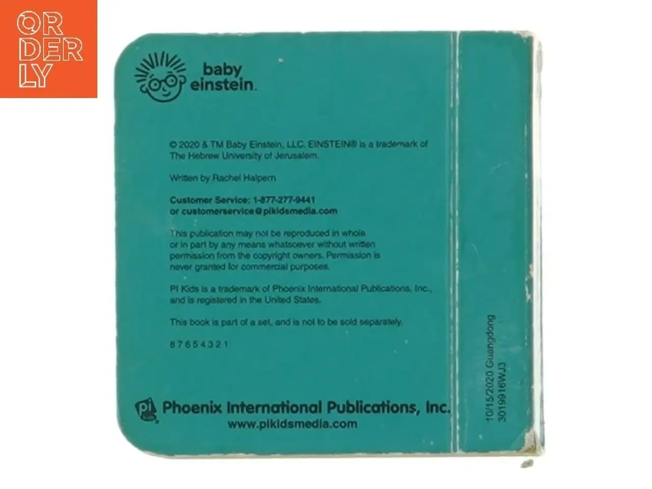 Billede 2 - Brugt 'Baby Einstein' Papbog til Børn