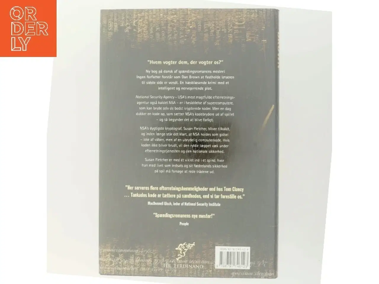 Billede 3 - Tankados kode af Dan Brown (Bog)