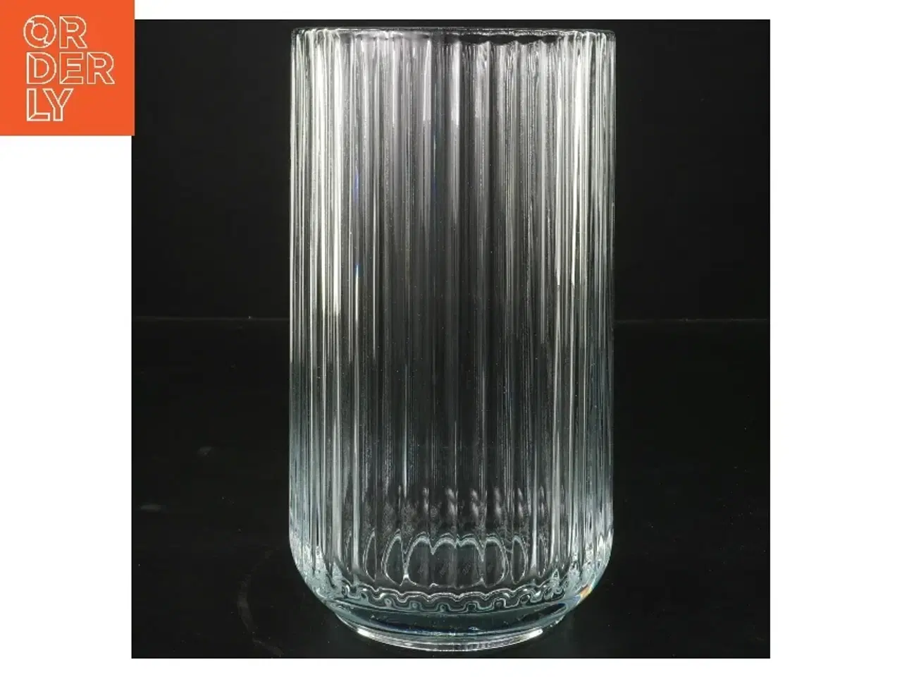 Billede 1 - Lyngby glasvase fra Lyngby (str. Ø 20 cm)