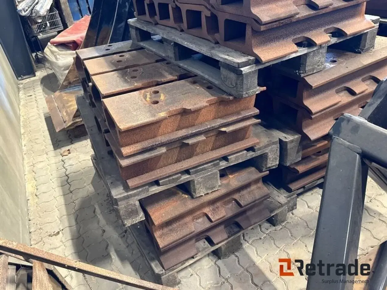 Billede 3 - Komatsu Fuldt sæt 600mm Skoplader til Komatsu Bulldozer