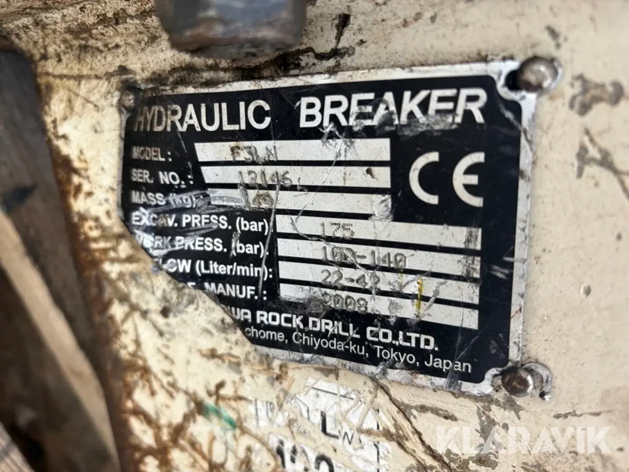 Billede 5 - Hydraulikhammer Furukawa F3LN