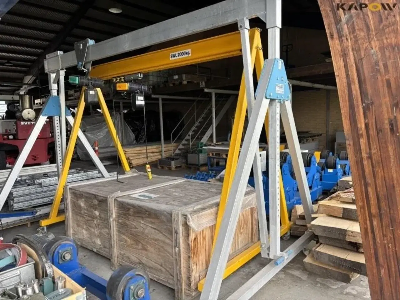 Billede 2 - - - - 1000kg portal alu kran