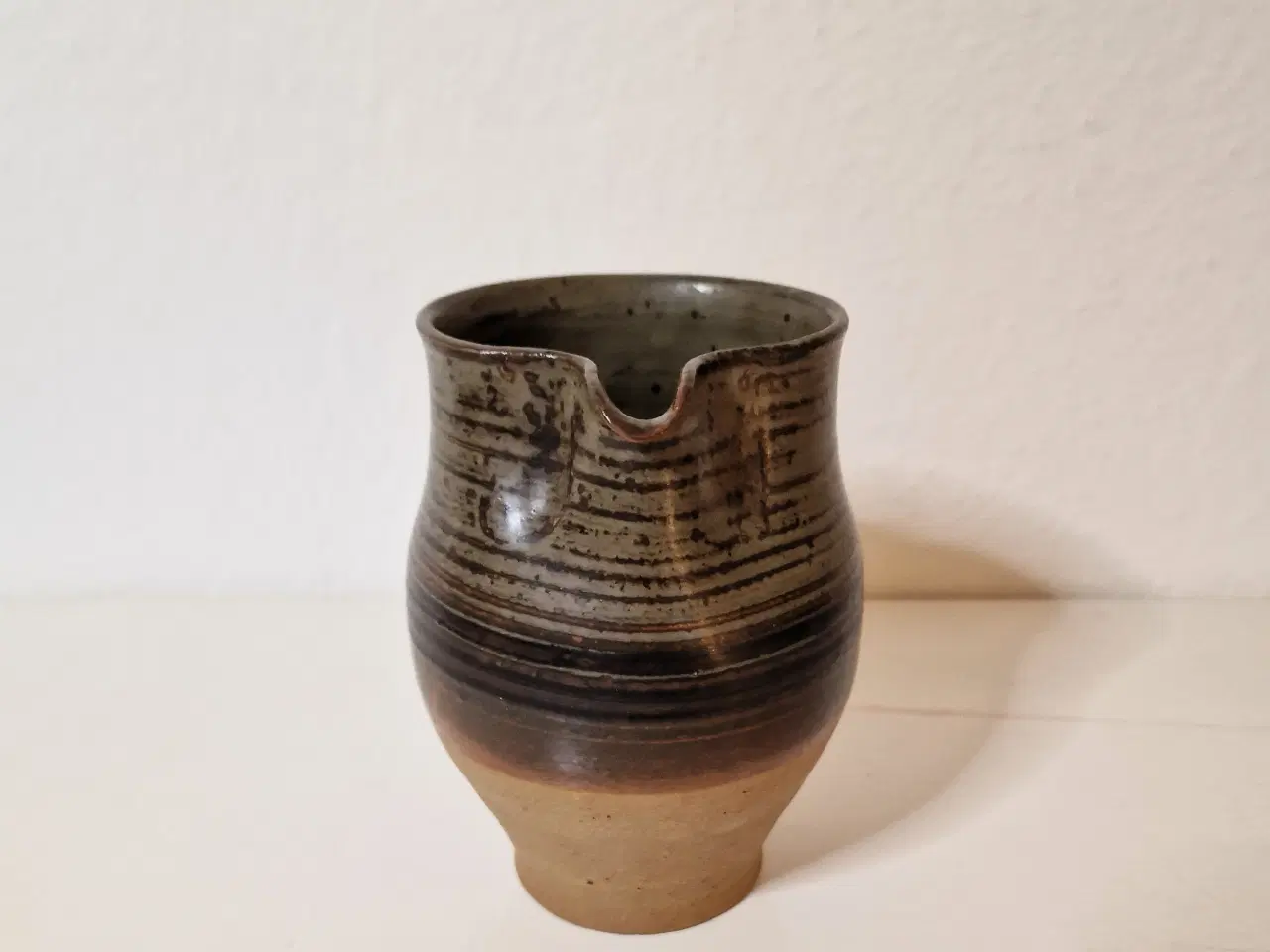 Billede 2 - Skøn keramik kande / hankevase af Jacob Bang.