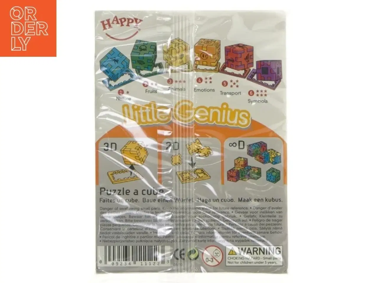 Billede 4 - Little Genius puslespilsæt fra Happy (str. 2 styk)