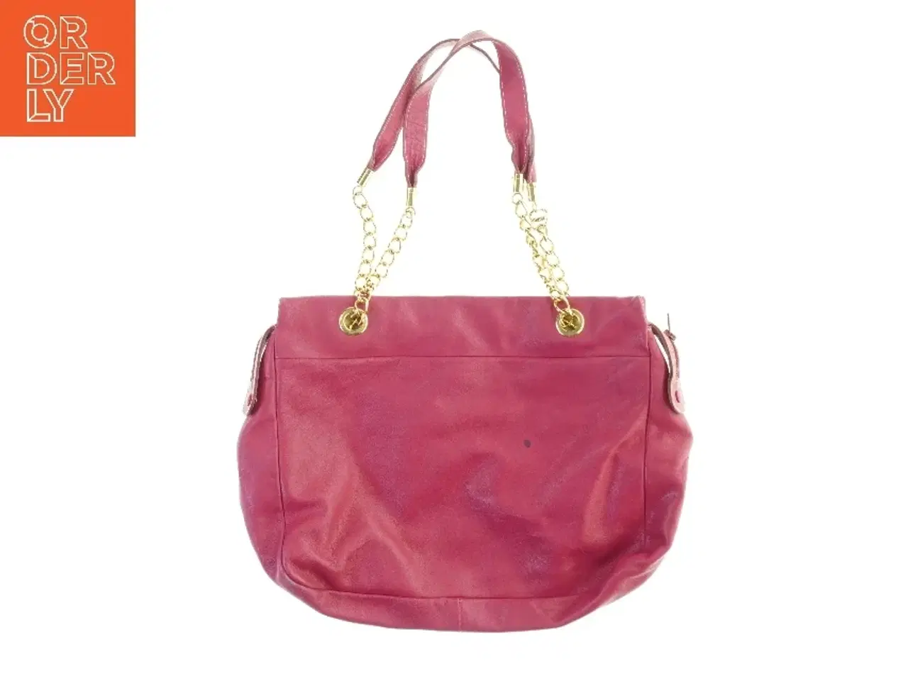 Billede 2 - Læder skuldertaske fra Luana (str. 42 x. 34 cm)