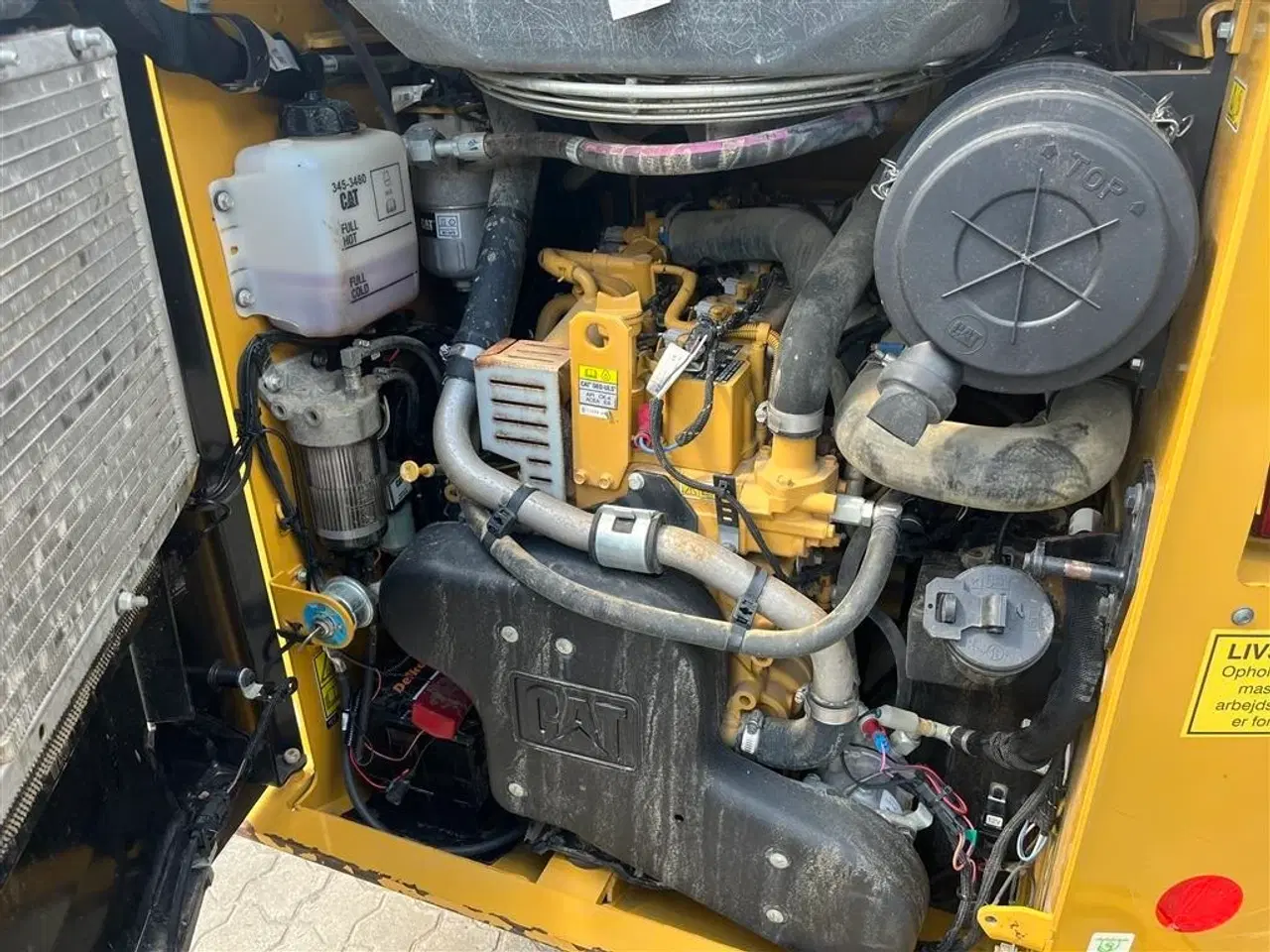 Billede 20 - Caterpillar 259D Med afretter-Powerrake-klippehoved solvl og gafler