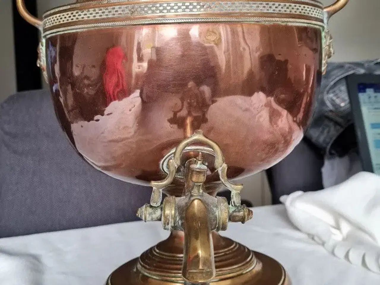 Billede 3 - Samovar - smuk, antik, velholdt