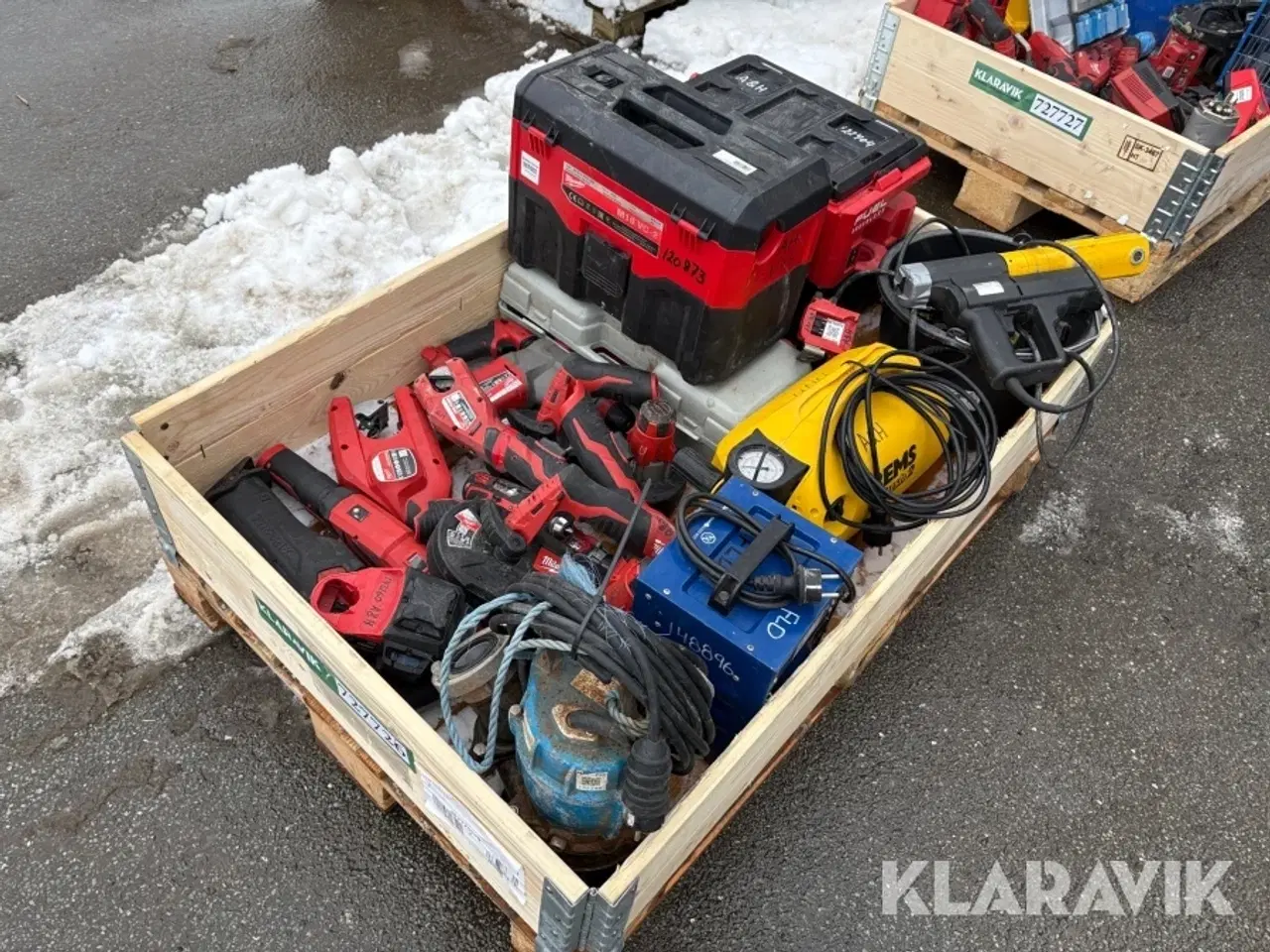 Billede 1 - Assorteret håndværktøj - 1 palle