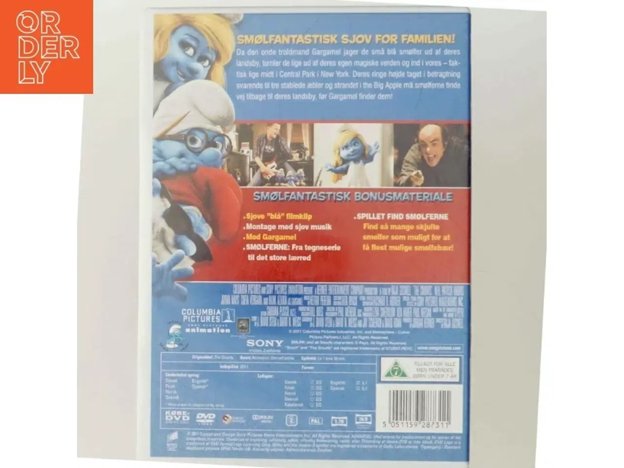 Billede 3 - Smølferne DVD fra Sony Pictures