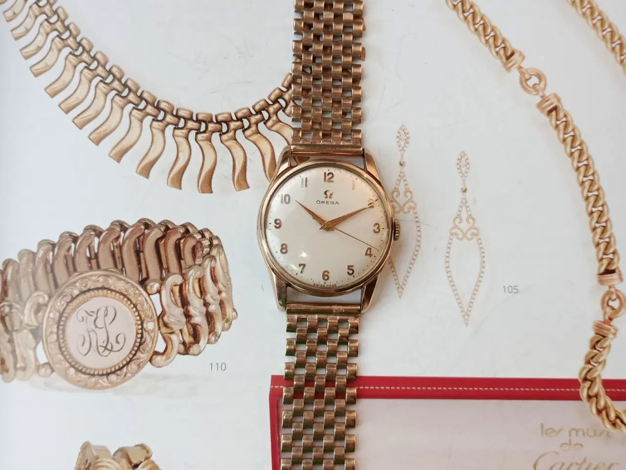 Billede 2 - Schweizisk guldur OMEGA 1960