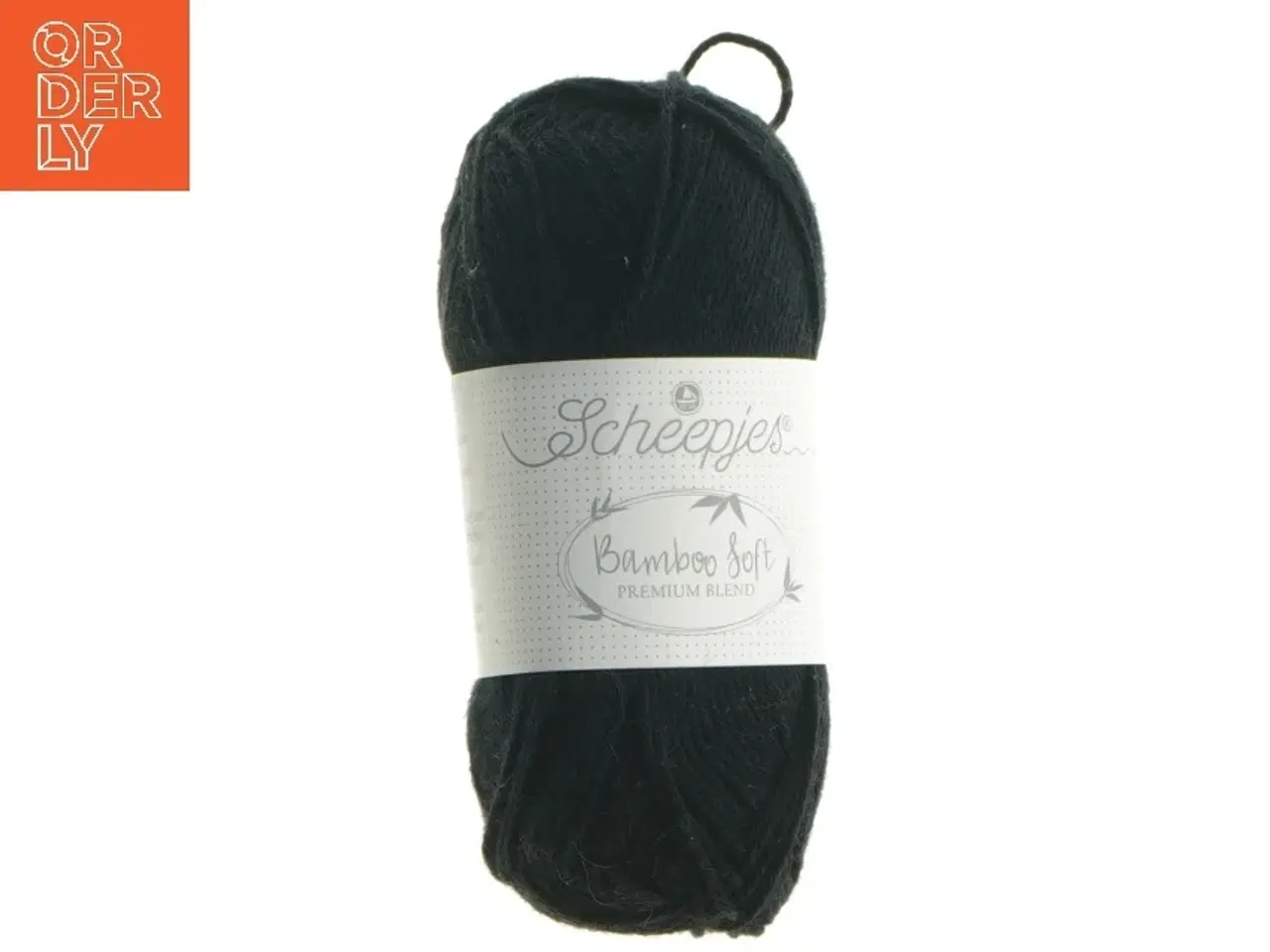 Billede 1 - Sort bambusgarn fra Scheepjes (str.  150 m mm)