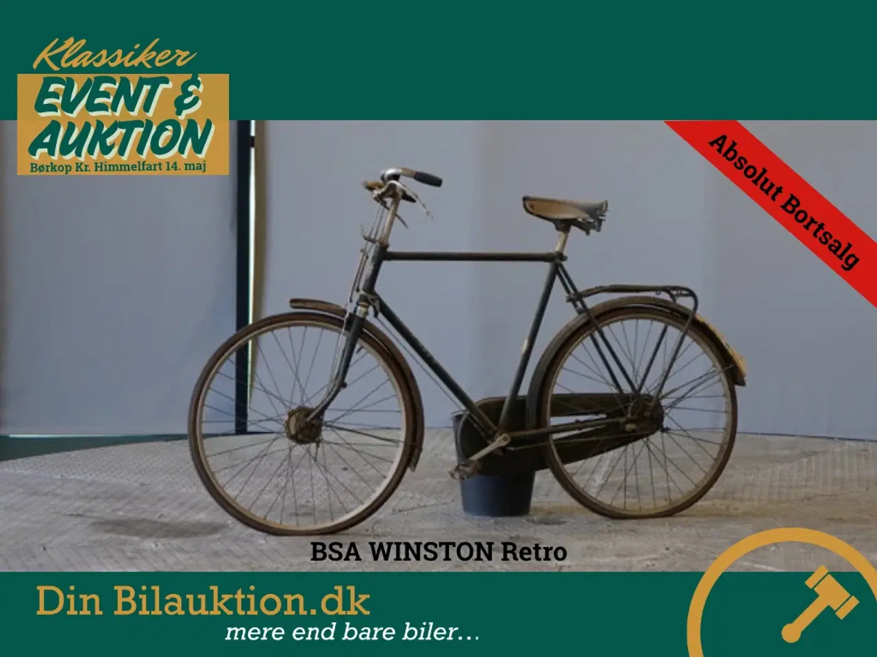 Billede 1 - BSA WINSTON RETRO CYKEL – på auktion 14. maj