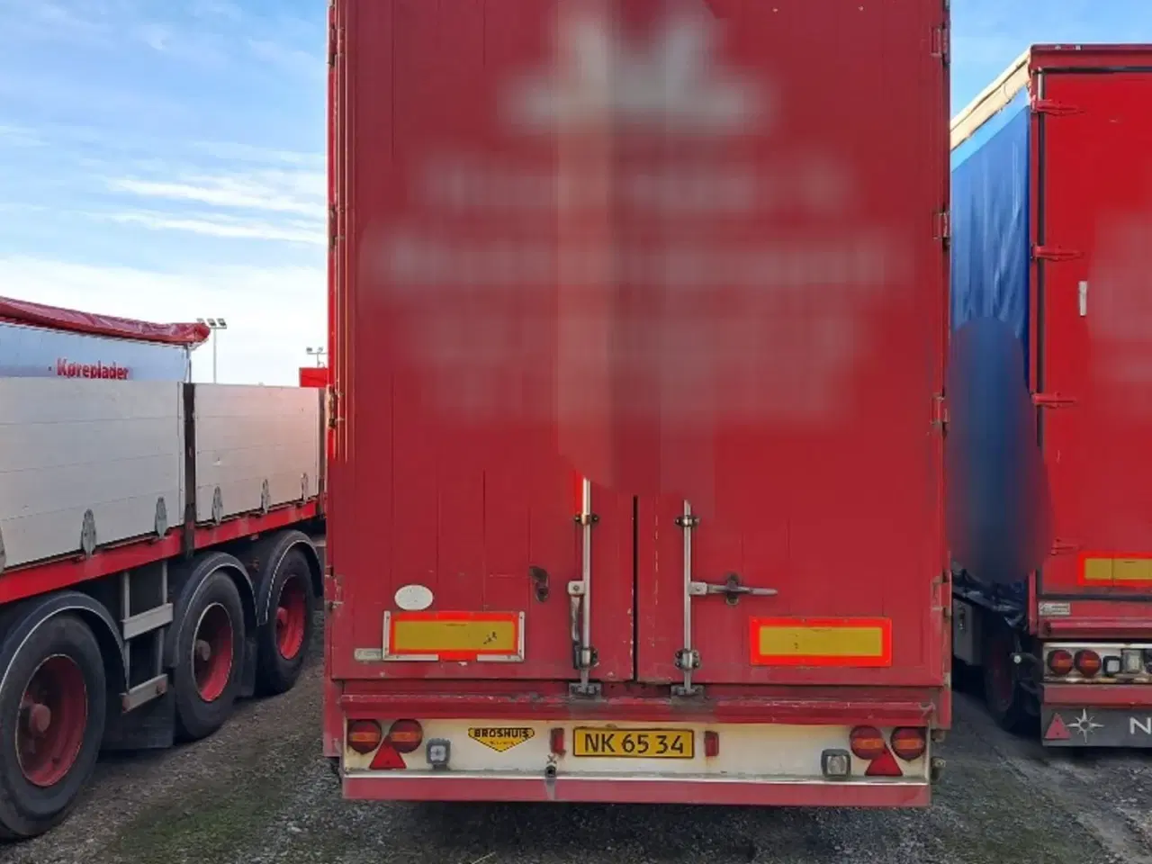 Billede 5 - Broshuis 31N5BC Gardintrailer / sættevogn