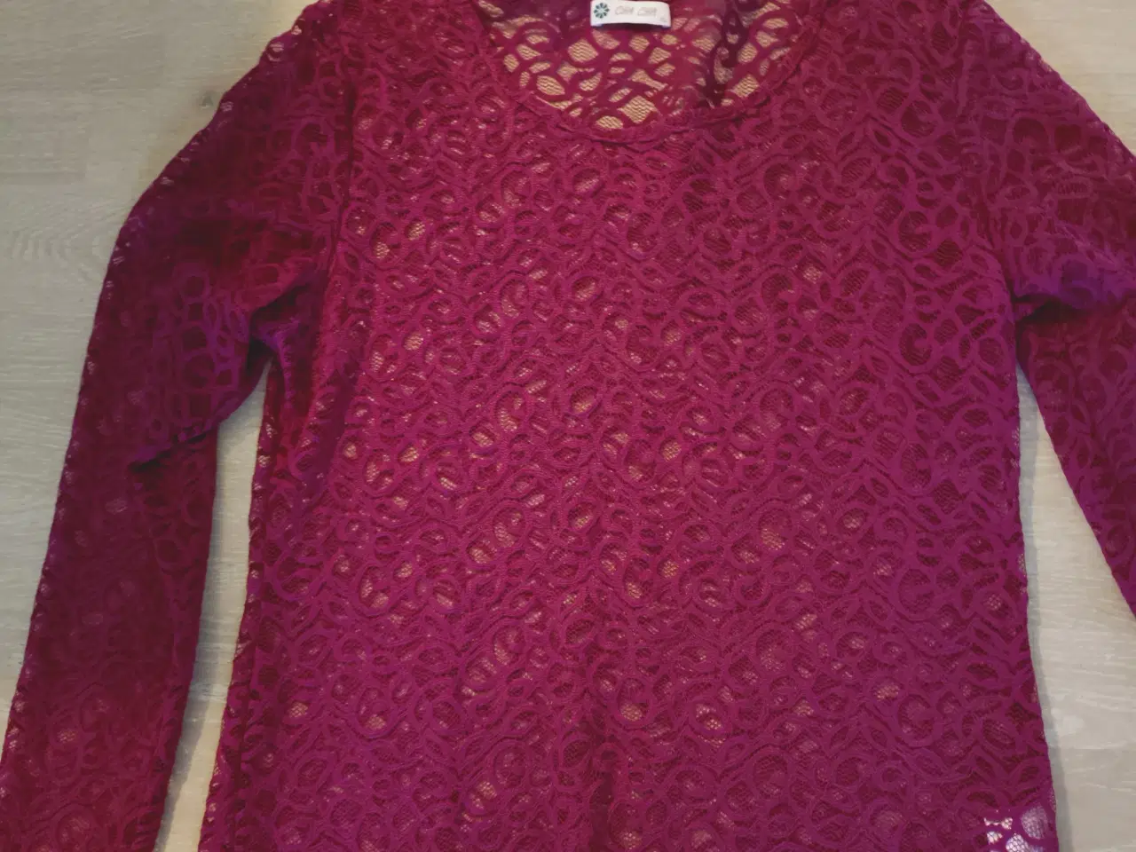 Billede 1 - Blonde bluse m/ top str xl CHA CHA