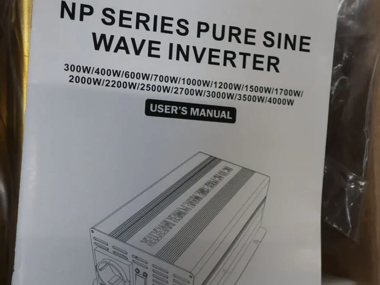 Billede 3 - Inverter GREEN ENERGY Pure Sine Wave DC/AC Power 600W