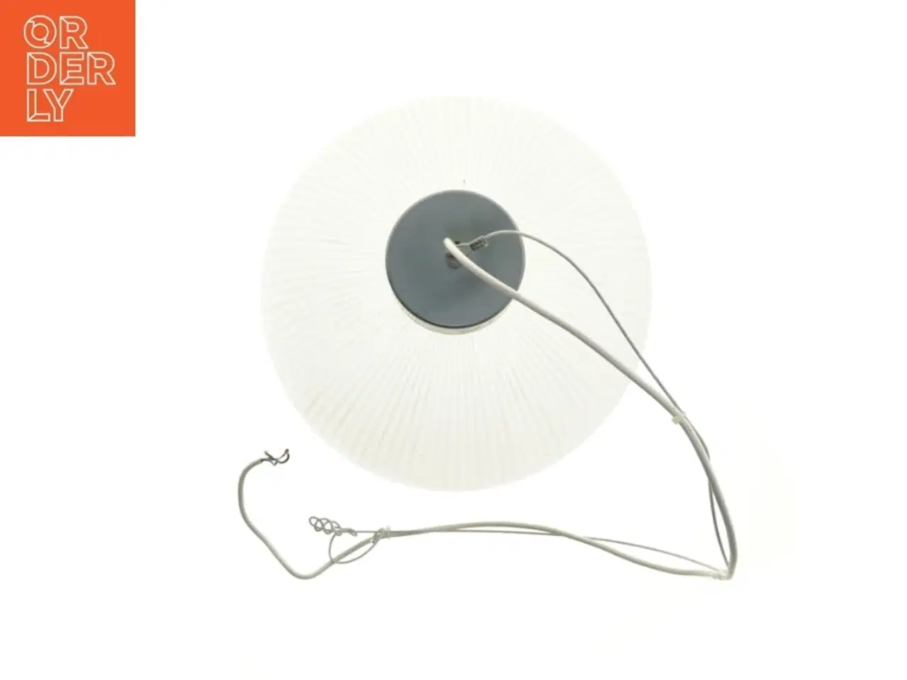 Billede 3 - Hvid pendellampe (str. 34 cm)
