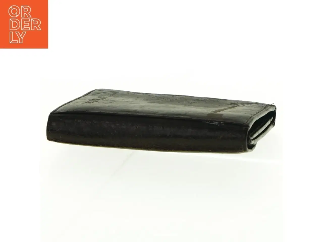 Billede 5 - Sort læderpung fra Belsac (str. 12,5 x 10 cm)