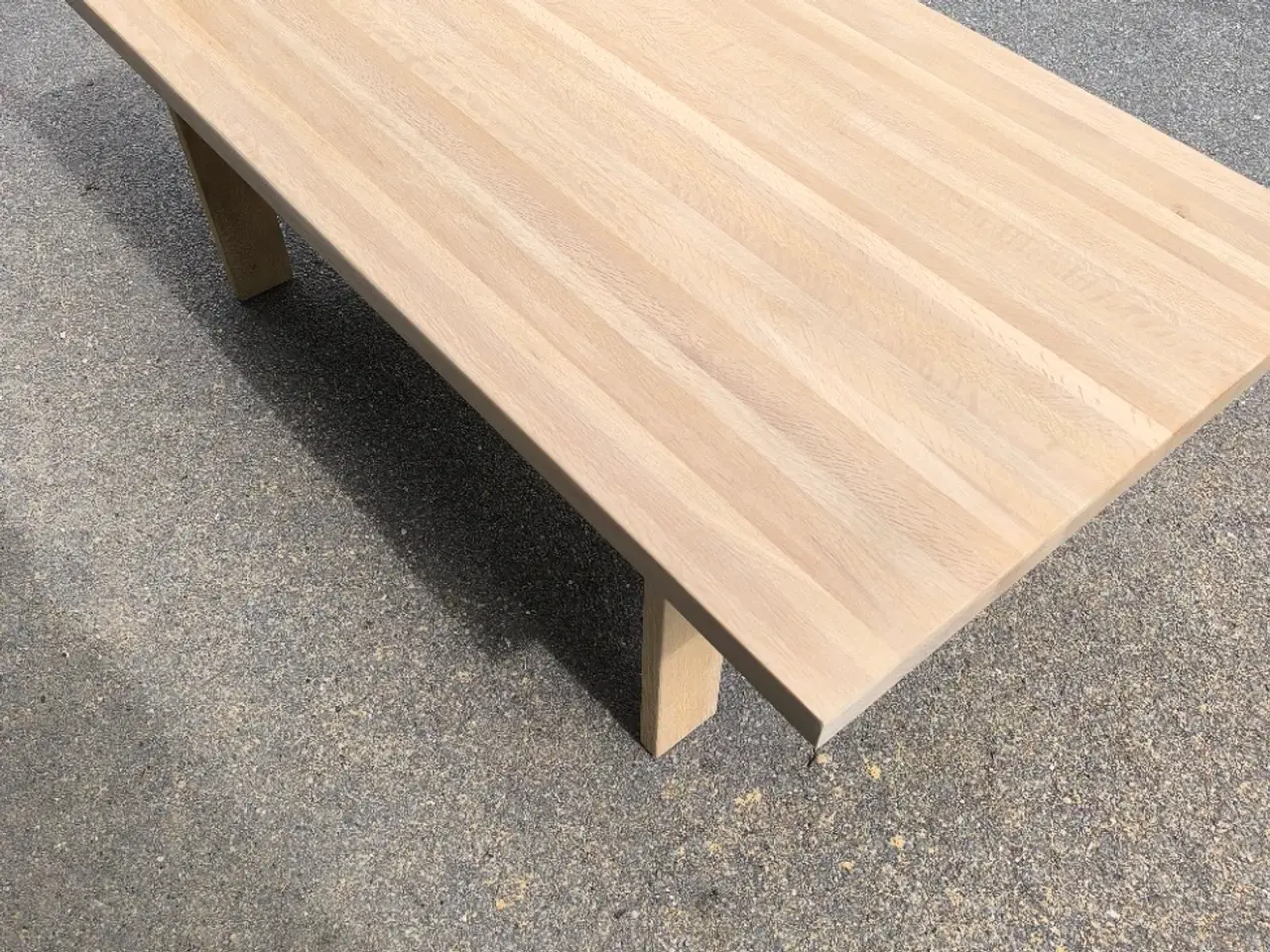 Billede 4 - Sofabord massiv eg Produceret Laboremus, Viborg 