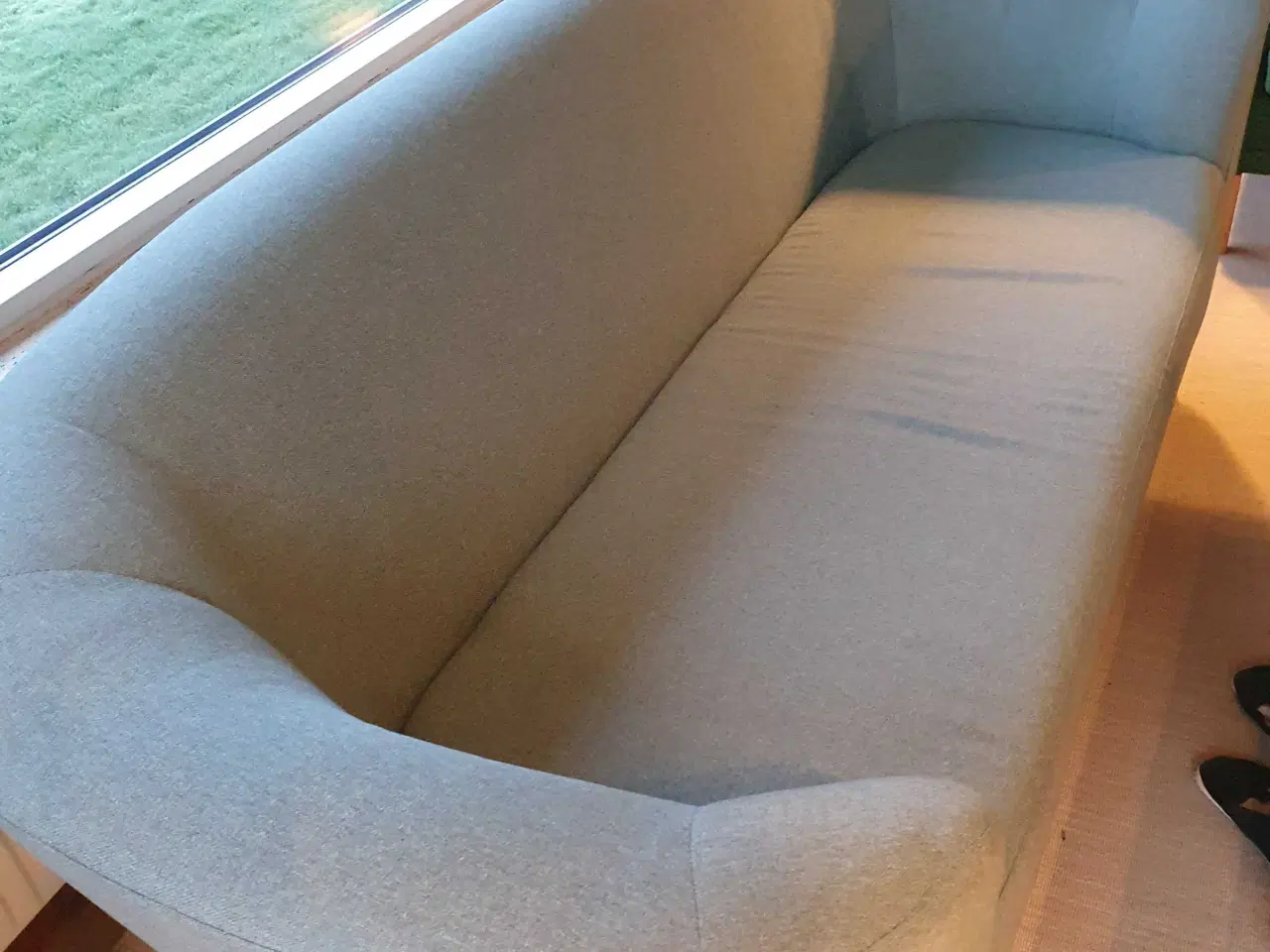 Billede 2 - Lys blå sofa