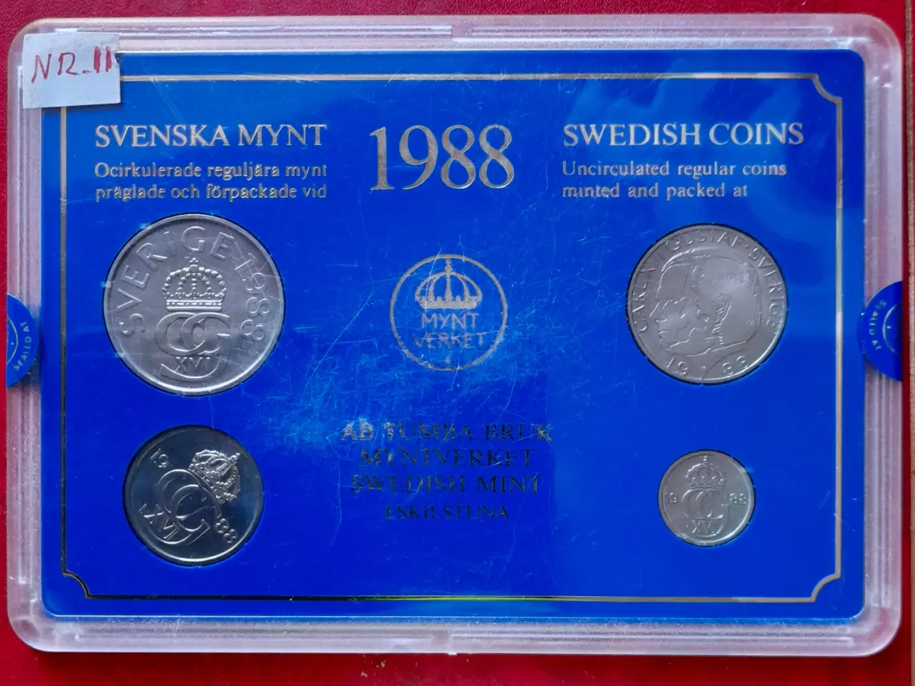 Billede 16 - SVERIGE SWEDEN 9 FORSKELLIGE MØNTSÆT 1980 - 1990