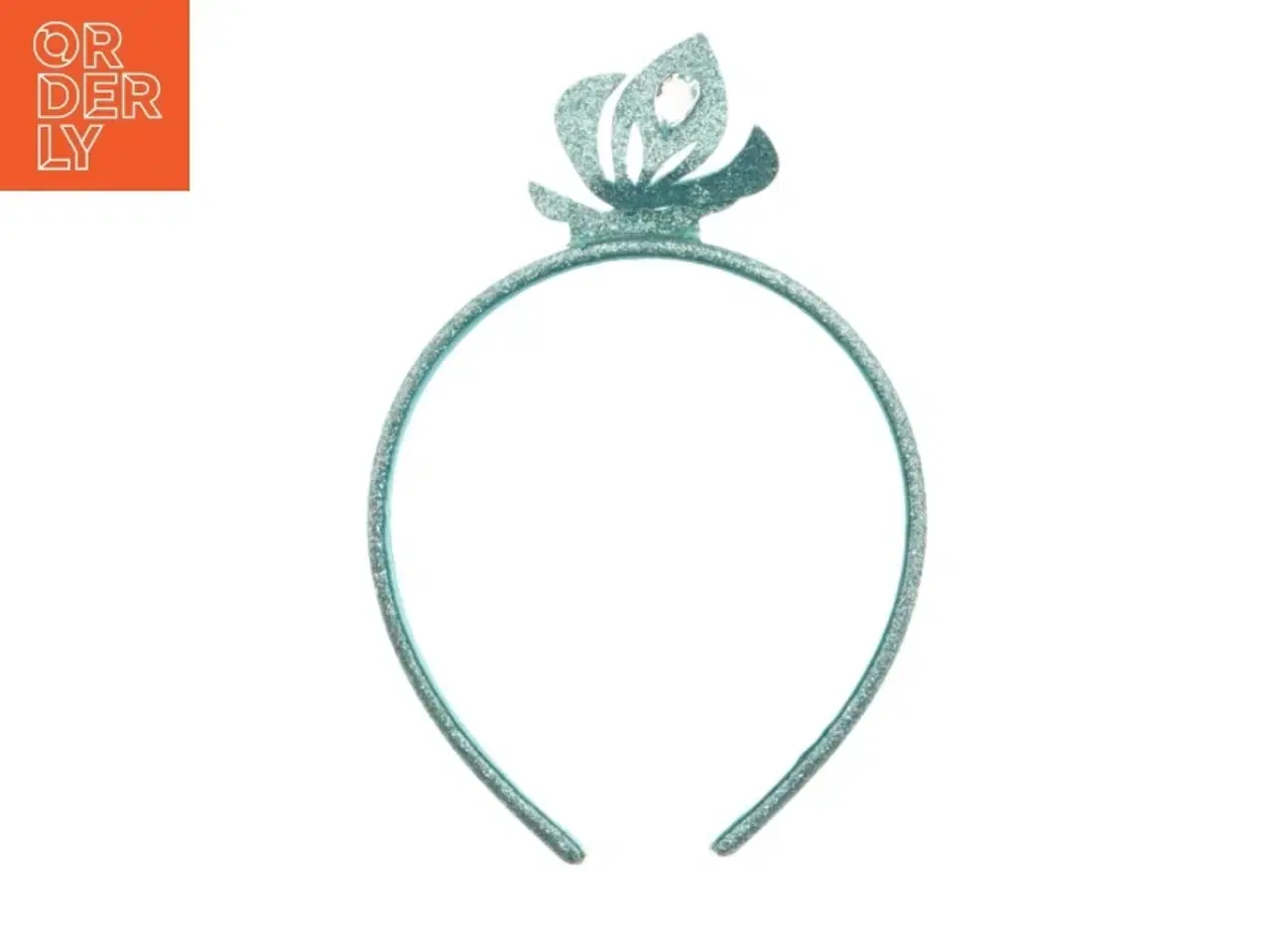 Billede 1 - Hårbøjle med glimmer og sløjfe fra Disney (str. Ø, 12 cm)