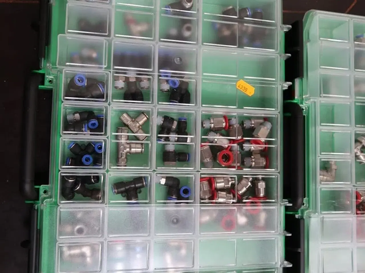Billede 2 - 4 stk. sortimentskasser med div. Fittings