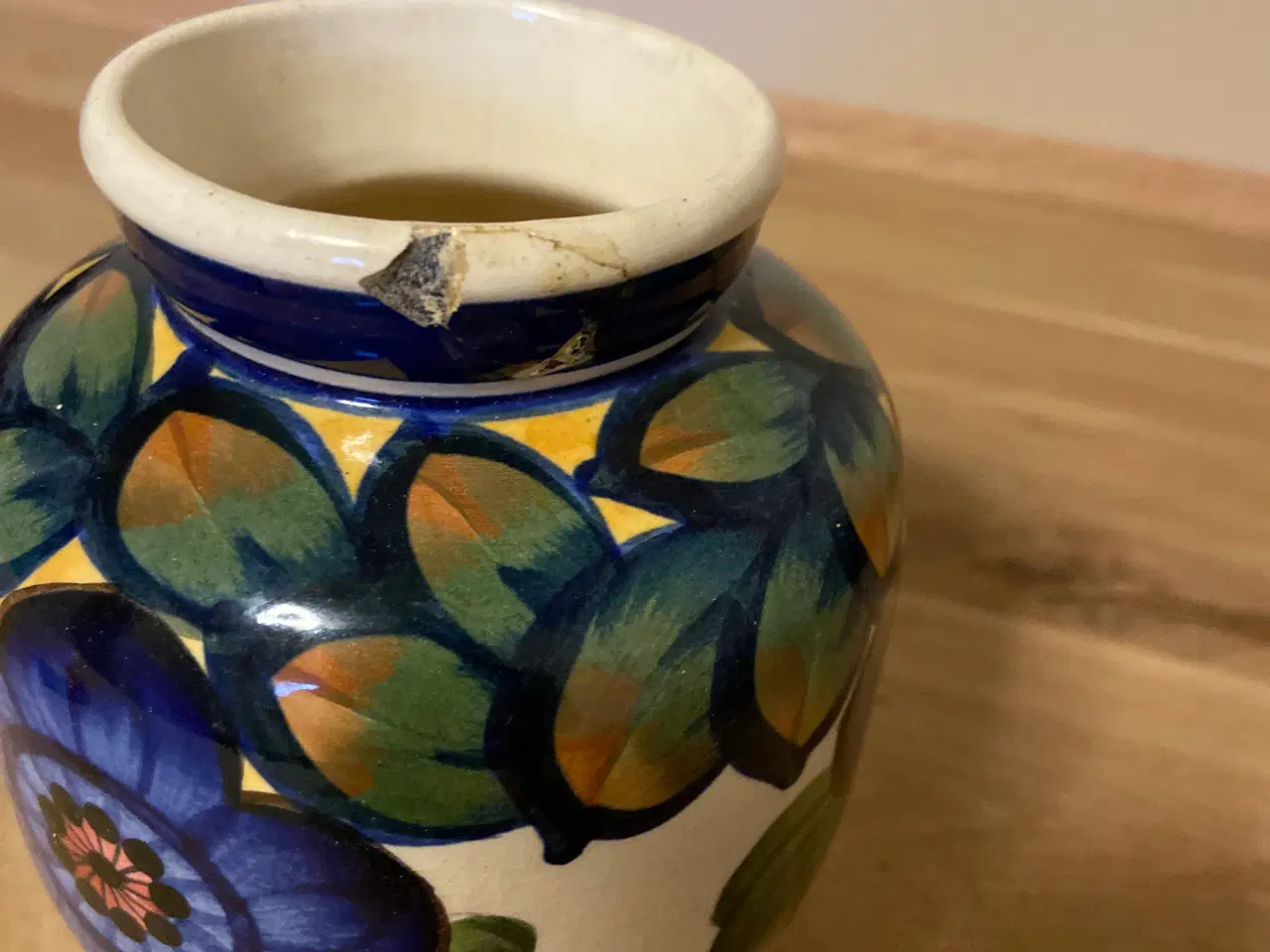 Billede 2 -  Aluminia vase blomstermotiv nr. 546-345