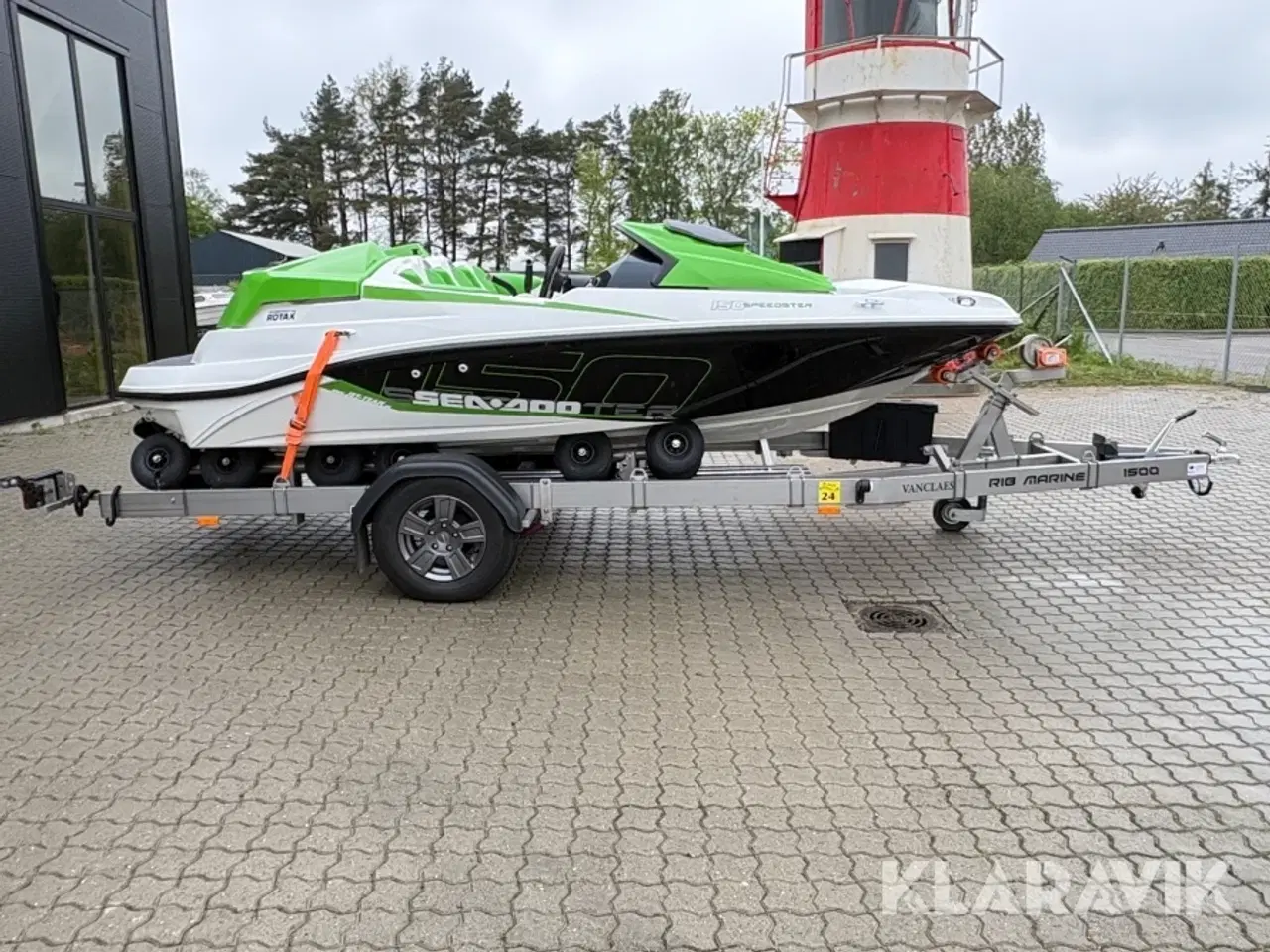 Billede 6 - Speedbåd Seadoo Speedster 150 - Inklusiv bådtrailer