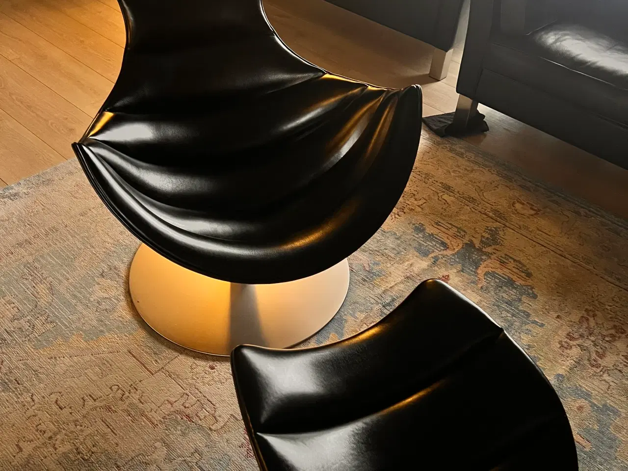 Billede 1 - Lobster chair med skammel 