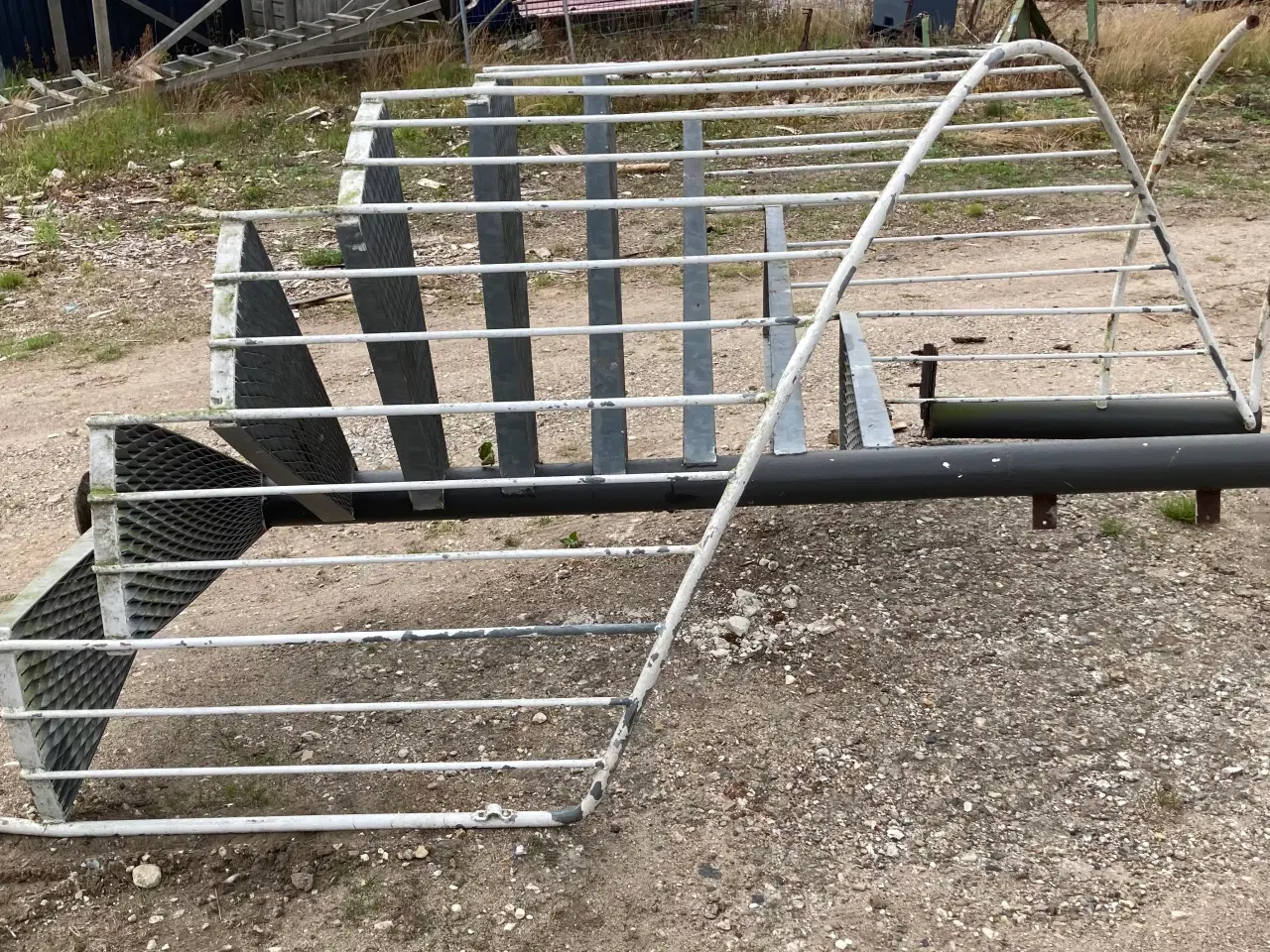 Billede 2 - Vindeltrappe, galvaniseret