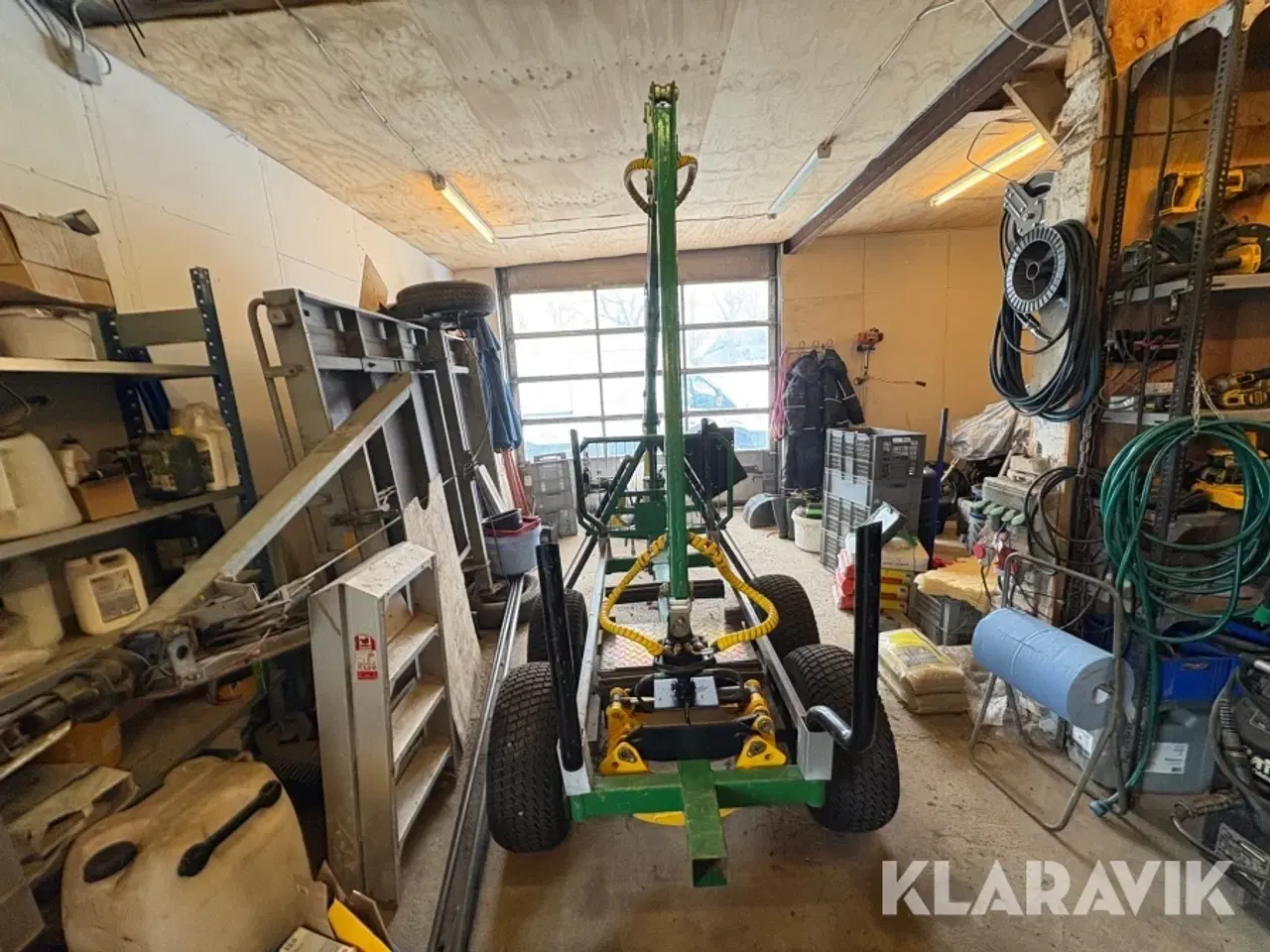 Billede 5 - Udkørselsvogn med kran og grab Kellfri 21-SV20